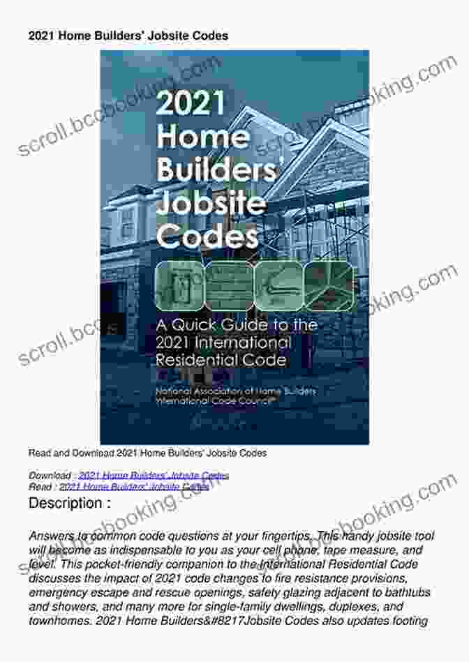 2024 Home Builders Jobsite Codes By Eric McNulty 2024 Home Builders Jobsite Codes Eric J McNulty