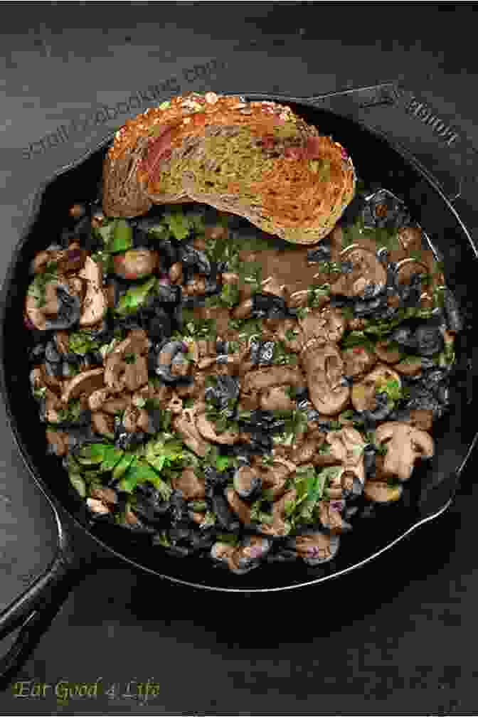 A Bubbling Pot Of Creamy Mushroom Ragout The Forest Feast: Simple Vegetarian Recipes From My Cabin In The Woods