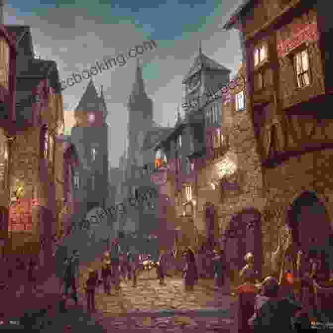 A Bustling Medieval City With Towering Cathedrals Animation: A World History: Volume I: Foundations The Golden Age