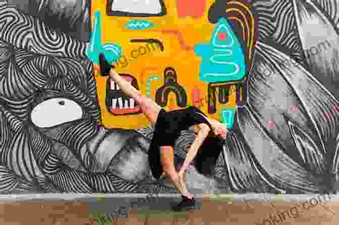 A Dancer Poses Against A Graffiti Covered Wall, Her Body A Vibrant Canvas For Artistic Expression Dancers After Dark Jordan Matter
