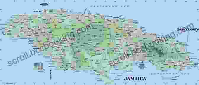 A Detailed Map Of Jamaica, Drawn By Thomas Machell In 1670. Deeper Than Indigo: Tracing Thomas Machell Forgotten Explorer