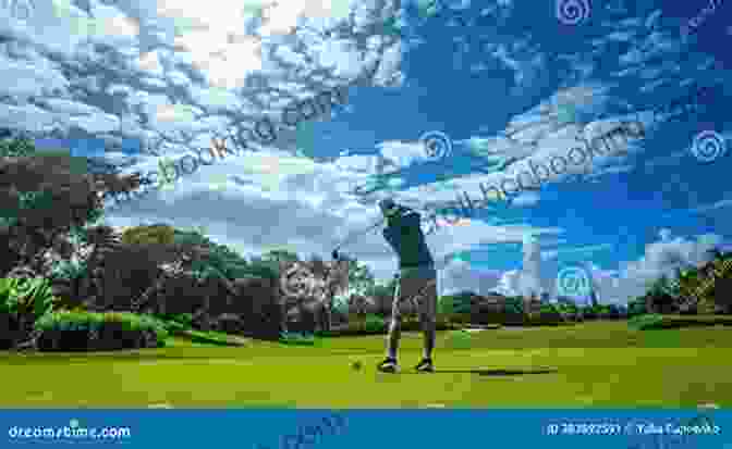 A Golfer Taking A Swing, Surrounded By Lush Greenery Humours Of Golf (Vintage Words Of Wisdom 13)