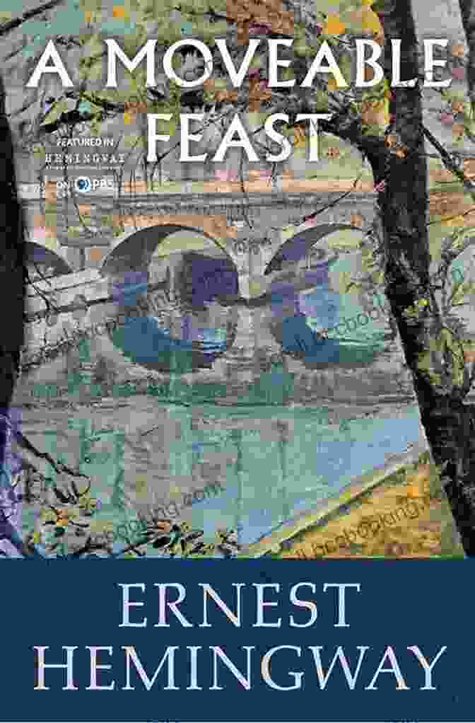 A Moveable Feast By Ernest Hemingway Paris Skyline And Book Cover A Moveable Feast Ernest Hemingway