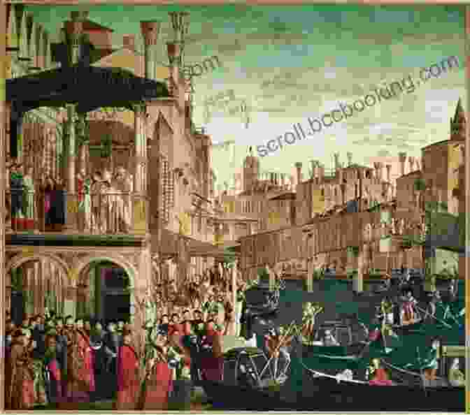 A Painting Depicting A Bustling Cityscape Of 15th Century Florence, With Merchants, Philosophers, And Artists Mingling In The Streets. Medici Money: Banking Metaphysics And Art In Fifteenth Century Florence