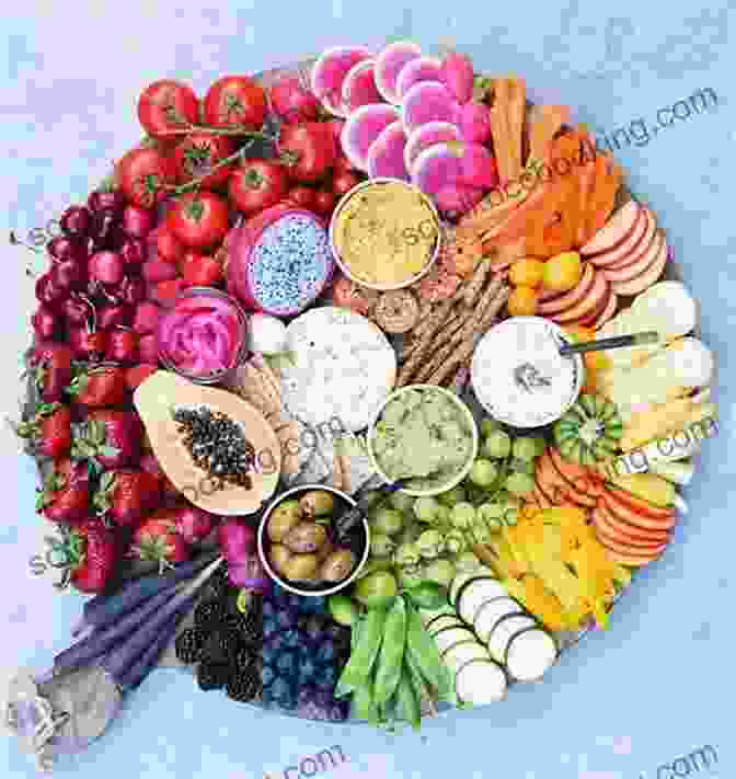 A Photo Of A Plate Of Colorful And Healthy Snacks, Such As Fruit, Nuts, And Vegetables. Mark Bittman S Quick And Easy Recipes From The New York Times: Featuring 350 Recipes From The Author Of HOW TO COOK EVERYTHING And THE BEST RECIPES IN THE WORLD: A Cookbook