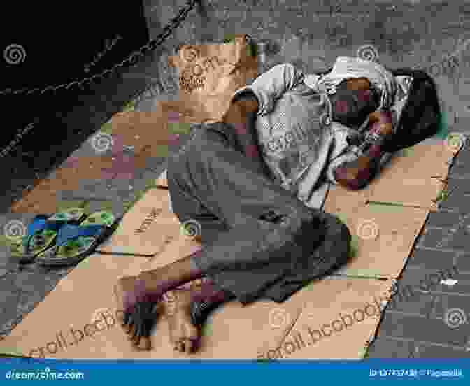 A Photograph Of A Homeless Man Sleeping On The Streets Of Calcutta, India. The Epic City: The World On The Streets Of Calcutta