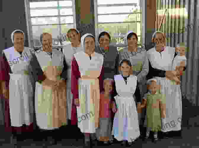 A Portrait Of A Traditional Amish Family In Traditional Clothing A History Of The Amish: Third Edition