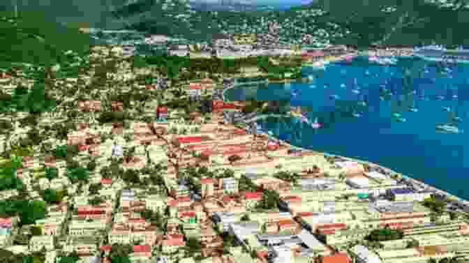 Aerial View Of The Bustling Charlotte Amalie, The Capital Of St. Thomas, Surrounded By Turquoise Waters The Island Hopping Digital Guide To The Virgin Islands Part I The United States Virgin Islands: Including St Thomas St John And St Croix