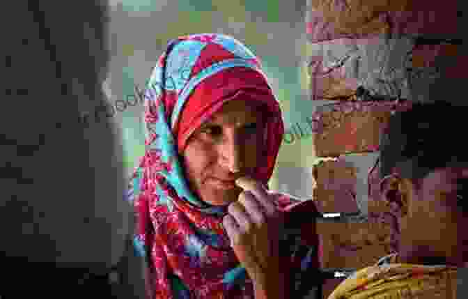 An American Woman Interacts With Pakistani Children In A Village An American Woman In Pakistan: Memories Of Mangla Dam