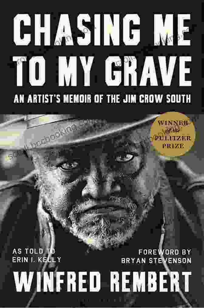 An Artist's Memoir Of The Jim Crow South Book Cover, Showcasing A Vibrant And Evocative Painting Of A Black Artist Standing Amidst A Landscape Of Rolling Hills And Towering Trees Chasing Me To My Grave: An Artist S Memoir Of The Jim Crow South