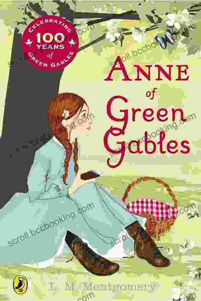 Anne Of Green Gables Book Cover With Anne Shirley Standing In A Meadow Anne Of Green Gables: The Complete Collection: (Anne Of Green Gables #1 8)