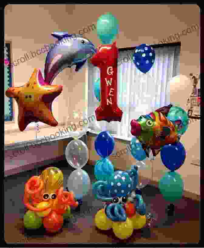 Baby Shark Holding A Bunch Of Colorful Balloons Underwater Baby Shark: Baby Shark And The Balloons (My First I Can Read)
