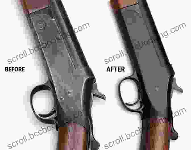 Before And After Comparison Of Firearm Refinishing Custom Gunsmithing For Self Defense Firearms