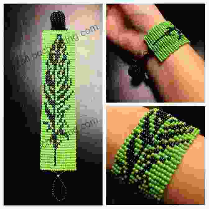 Brick Stitch Beaded Bracelet Pattern 80+ Seed Bead Weaving Patterns In Peyote Or Brick Stitch Bead Loom Patterns: Animals Christmas Quotes Charms Easter St Patrick Day Cats Fox Raccoon Catholic (Beading Patterns For Toys)