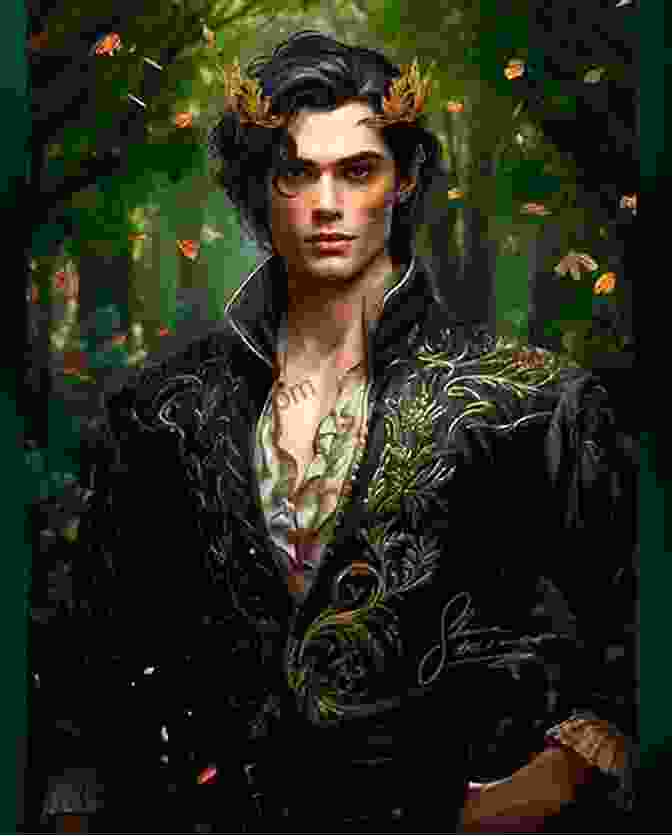 Cardan Greenbriar Character Art: A Portrait Of Cardan Greenbriar, The Enigmatic And Unpredictable Prince Of The Dark Court. The Wicked King (The Folk Of The Air 2)