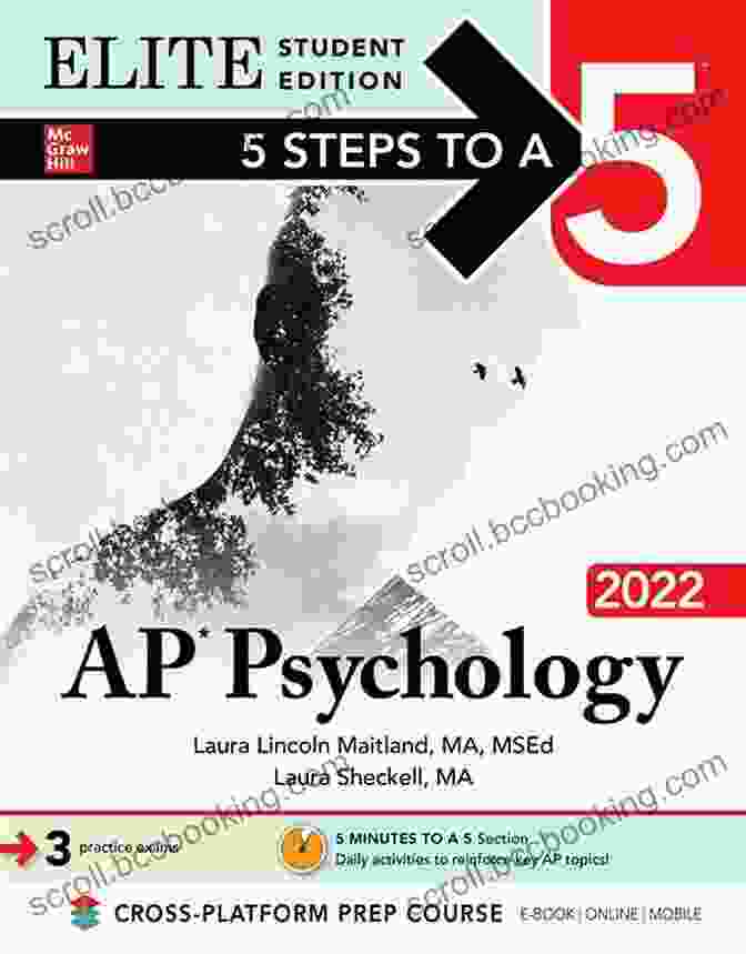 Cover Of Steps To Ap Psychology 2024 Book With Student Studying 5 Steps To A 5: AP Psychology 2024