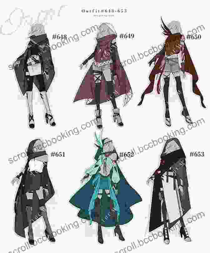 Designing Detailed And Imaginative Clothing And Accessories For Fantasy Characters Mastering Fantasy Art Drawing Dynamic Characters: People Poses Creatures And More