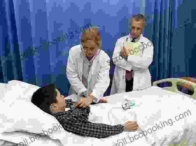 Doctor Examining A Patient In A Hospital Setting Health Systems Science Review E