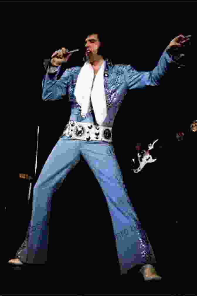 Elvis Presley Performing On Stage Elvis Is King Jonah Winter