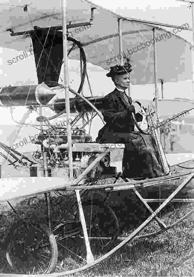 Emma Lilian Todd Proudly Flying Her Self Designed Airplane Wood Wire Wings: Emma Lilian Todd Invents An Airplane