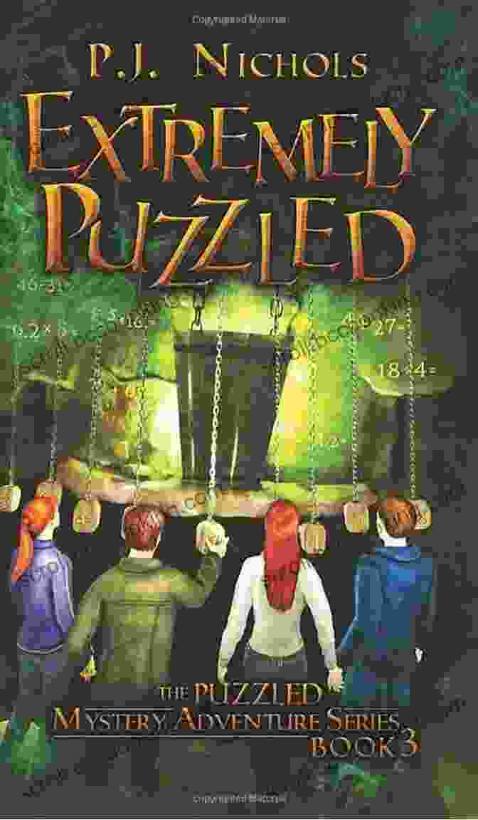 Extremely Puzzled Book Cover With A Mysterious Figure Silhouetted Against A Backdrop Of Cryptic Symbols Extremely Puzzled (The Puzzled Mystery Adventure 3)
