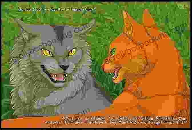 Fireheart And His Friend Graystripe Engage In A Fierce Battle. Warriors #3: Forest Of Secrets (Warriors: The Original Series)