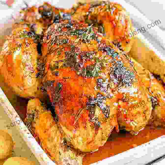Garlic Herb Roasted Chicken Healthier Southern Cooking: 60 Homestyle Recipes With Better Ingredients And All The Flavor