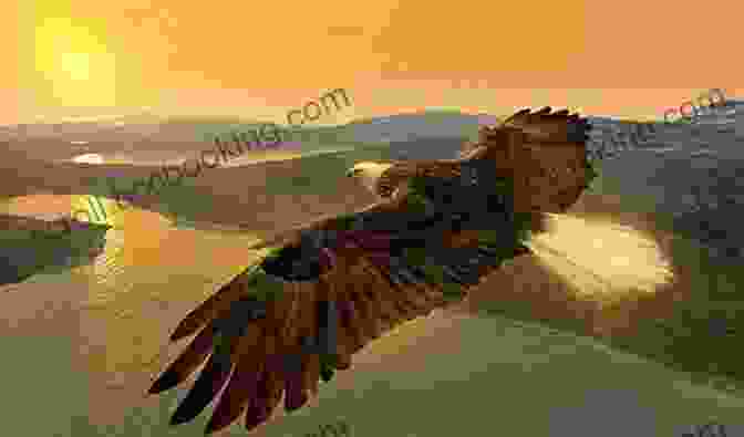 Majestic Eagle Soaring Over Ancient British Landscape The Singing Sword: The Dream Of Eagles Volume 2 (Camulod Chronicles)