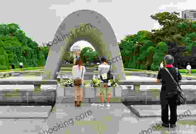 Memorial In Hiroshima, Japan, Commemorating The Atomic Bomb Victims A Single Pebble John Hersey
