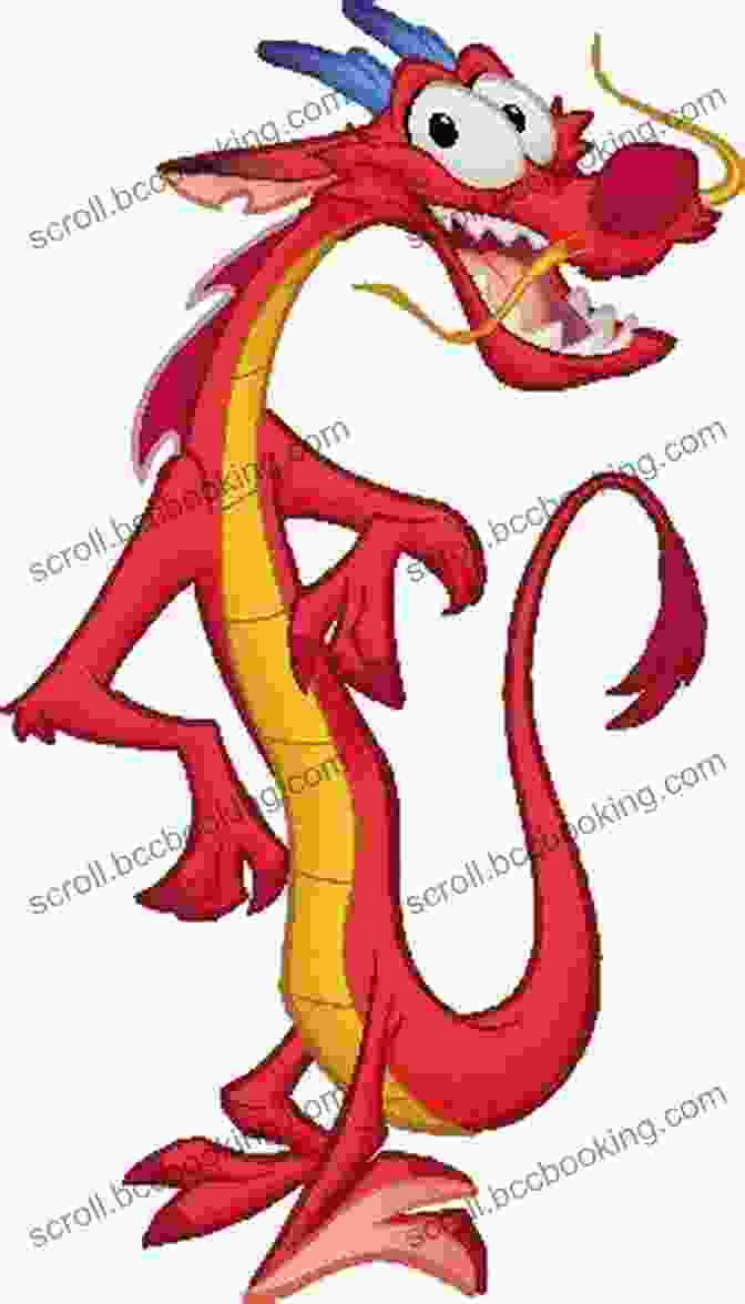 Mushu, A Small Red Dragon With Big Eyes And A Mischievous Grin Mulan Live Action Original Novel (Disney Mulan)