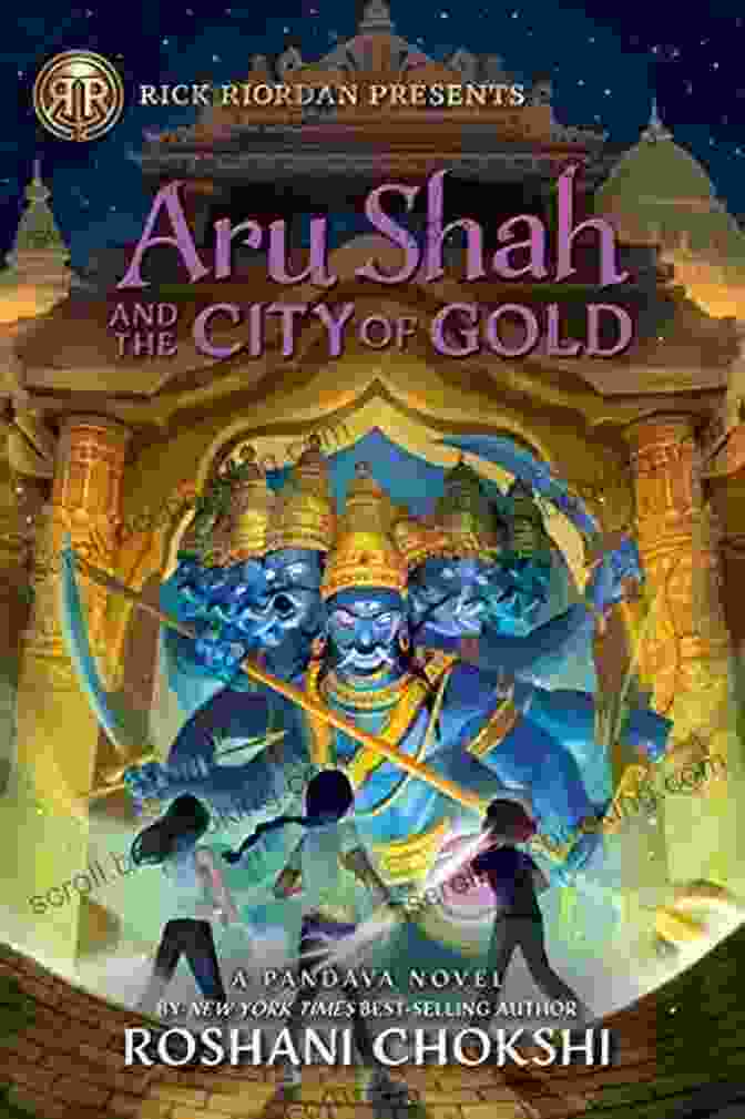 Pandava Novel Book Cover Aru Shah And The End Of Time: A Pandava Novel 1 (Pandava Series)