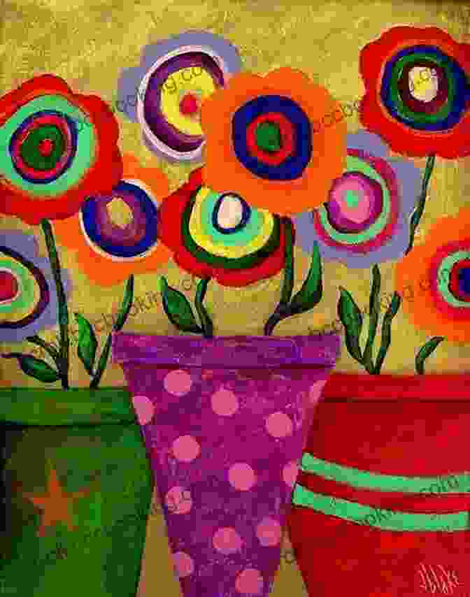 Showcase Of Vibrant And Captivating Folk Art Flowers Created Using The Techniques And Ideas Presented In The Guide Learn To Paint: Folk Art Flowers