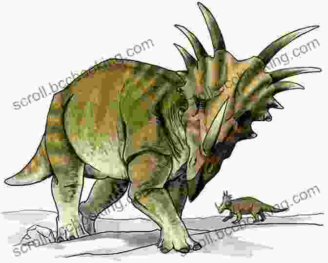 Styracosaurus With Its Distinctive Frill Styracosaurus Dinosaur Fun Fact For Kids (Fun Facts For Kids 9)