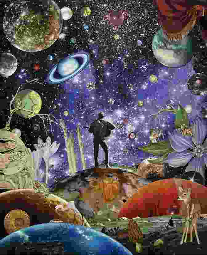 Surreal Collage Depicting A Woman's Body Floating In Space PLANET WOMAN (Guisp Collages) Guido Sperandio