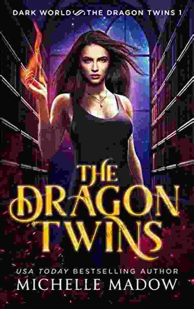 The Dragon Realm: Dark World: The Dragon Twins Book Cover, Featuring Two Dragons Flying Over A Dark And Mysterious Landscape The Dragon Realm (Dark World: The Dragon Twins 2)
