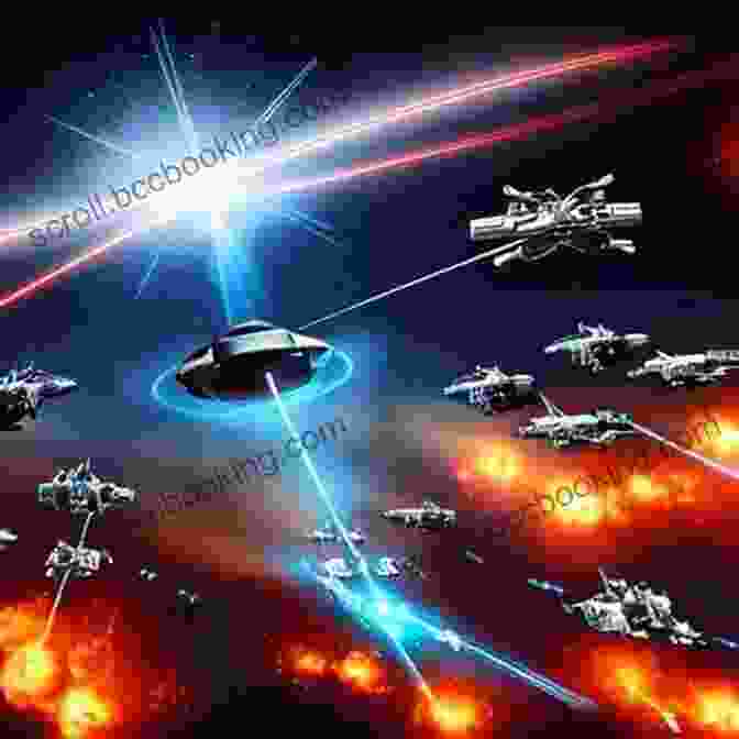 The Grand Alliance: Blood On The Stars, Book 11 Cover Art, Depicting A Fleet Of Spaceships Engaged In A Massive Battle Amidst A Sea Of Stars The Grand Alliance (Blood On The Stars 11)