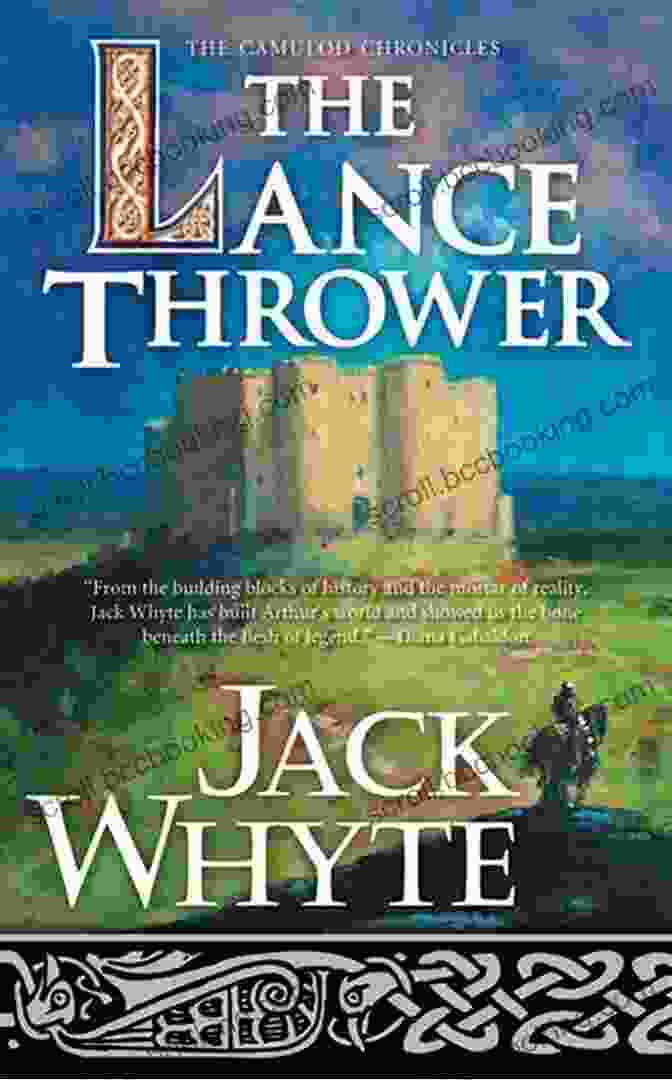 The Lance Thrower Camulod Chronicles Book Cover Features A Muscular Warrior Wielding A Lance, His Face Etched With Determination And Defiance. Behind Him, A Swirling Vortex Of Colors And Ancient Symbols Evokes The Mystical And Enigmatic Nature Of The Story. The Lance Thrower (Camulod Chronicles 8)