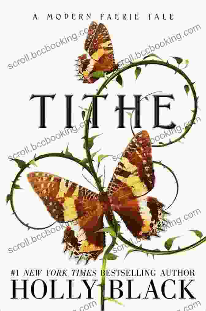 Tithe Book Cover Featuring A Young Woman Surrounded By Ethereal Faerie Creatures Tithe: A Modern Faerie Tale