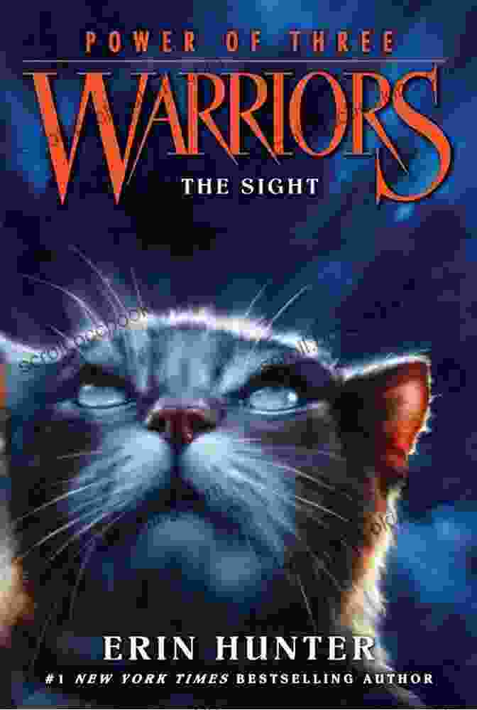 Warriors: Power Of Three The Sight Book Cover Featuring Three Cats In A Forest Warriors: Power Of Three #1: The Sight