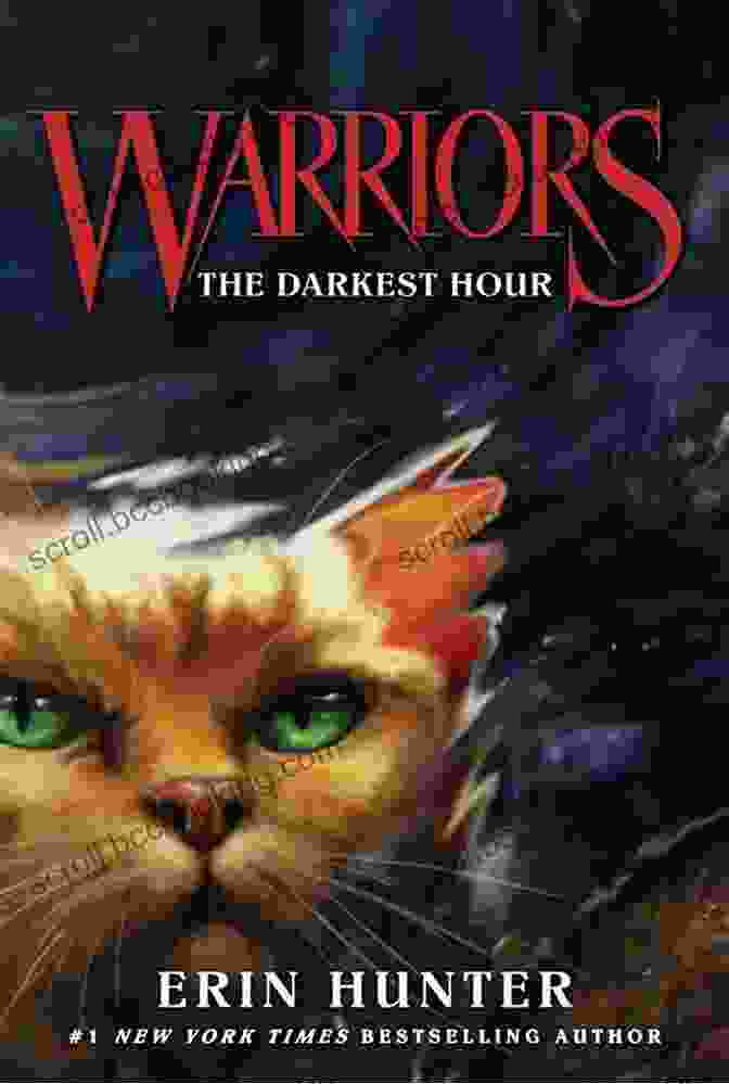 Warriors: The Darkest Hour Book Cover Depicts A Ferocious Battle Scene With Cats Warriors #6: The Darkest Hour (Warriors: The Original Series)