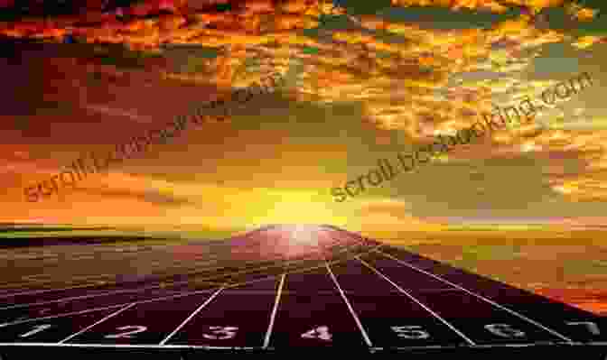 While Run This Race Book Cover, Featuring A Runner On A Track With A Sunset In The Background While I Run This Race