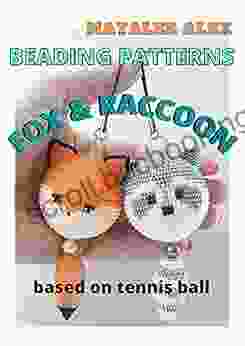 Beading Patterns: How To Make Fox Raccoon Keychains Based On Tennis Ball + Video Tutorial (Beading Patterns For Toys)