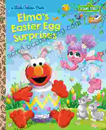 Elmo S Easter Egg Surprises (Sesame Street) (Little Golden Book)