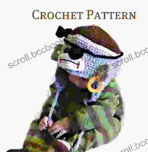 Pirate Sock Monkey Hat To Crochet Pattern